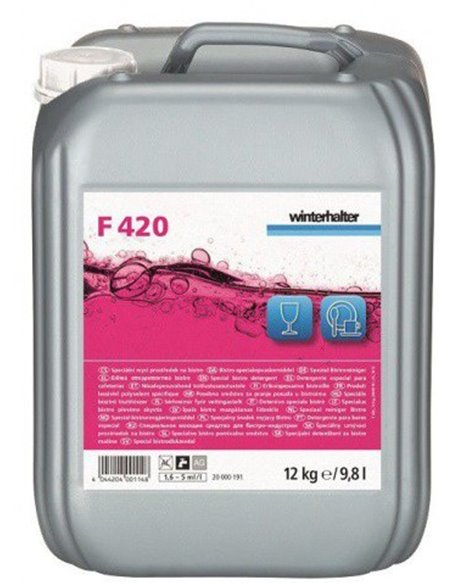 Płyn Myjący do zmywarek gastronomicznych F-420 12KG | WINTERHALTER