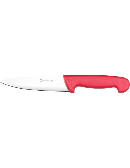 Nóż uniwersalny, HACCP, czerwony, L 150 mm | Stalgast 281151
