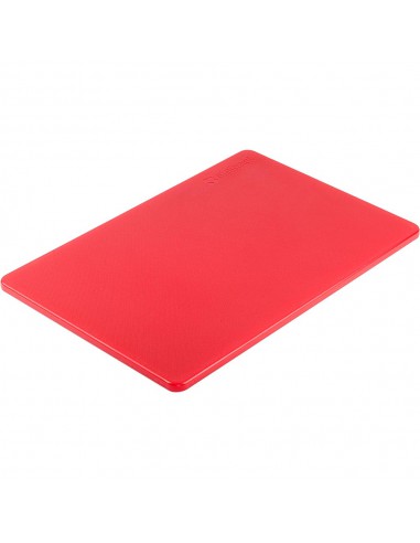 Deska do krojenia, czerwona, HACCP, 450x300 mm | Stalgast 341451