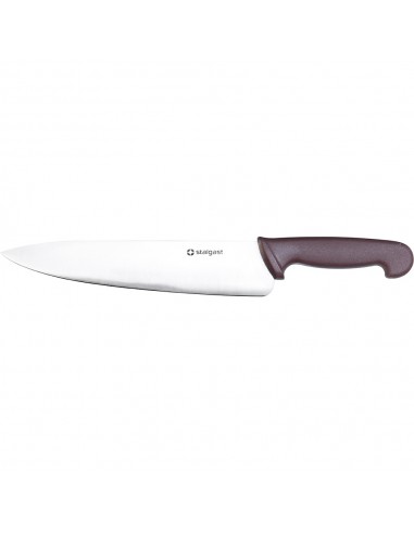 Nóż kuchenny, HACCP, brązowy, L 250 mm | Stalgast 281256