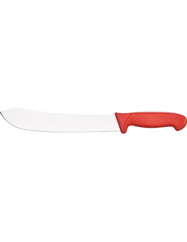 Nóż masarski, HACCP,czerwony, L 250 mm | Stalgast 284251