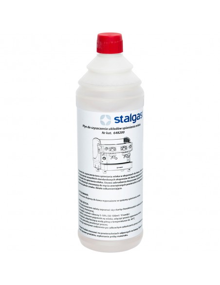 Płyn do czyszczenia układów spieniania mleka, V 1 l | Stalgast 648200