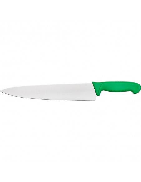 Nóż kucharski, HACCP, zielony, L 250 mm | Stalgast 283252