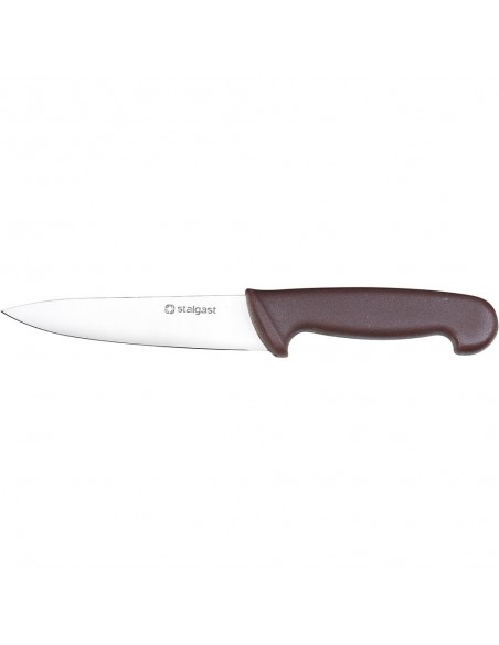 Nóż uniwersalny, HACCP, brązowy, L 150 mm | Stalgast 281156