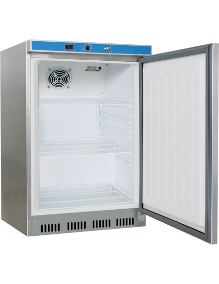 Szafa chłodnicza ze stali nierdzewnej, wnętrze z ABS, V 129 l | Stalgast 880175