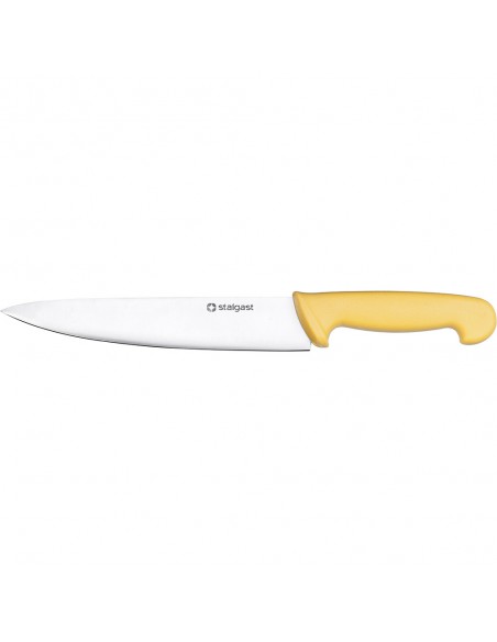 Nóż kuchenny, HACCP, żółty, L 220 mm | Stalgast 281213