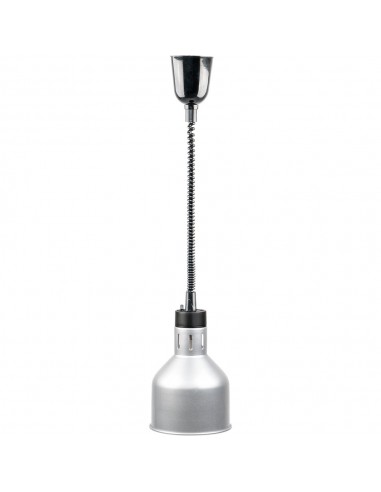 Lampa do podgrzewania potraw wisząca, srebrna, P 0.25 kW, U 230 V | Stalgast 692600