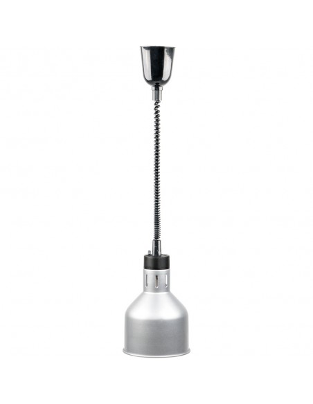 Lampa do podgrzewania potraw wisząca, srebrna, P 0.25 kW, U 230 V | Stalgast 692600