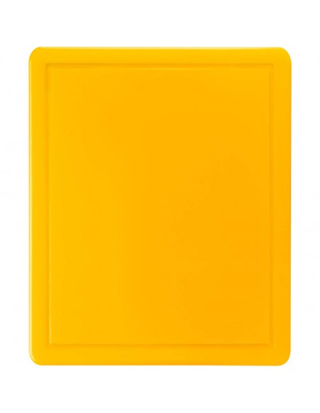 Deska do krojenia, żółta, HACCP, 600x400x18 mm | Stalgast 341633