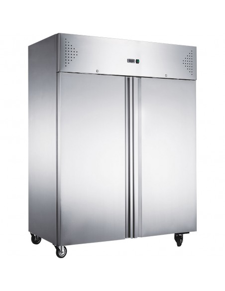 Szafa chłodnicza 2 drzwiowa ze stali nierdzewnej, GN 2/1, V 1300 l | Stalgast 830130